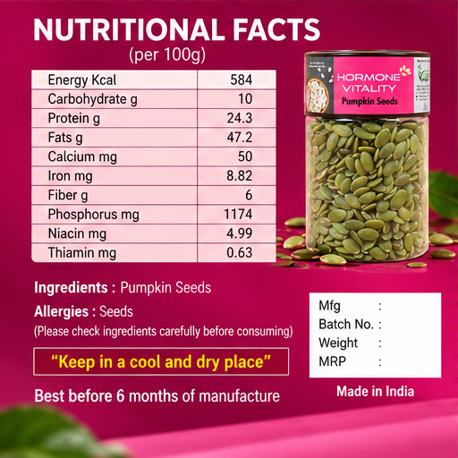 Hormone Vitality Pumpkin Seeds
